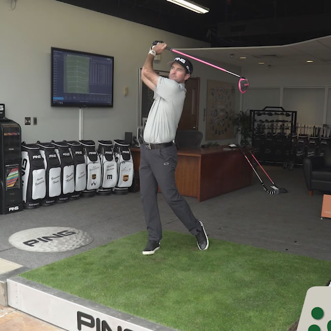click to watch Bubba Watson G400 LST driver shot-making video