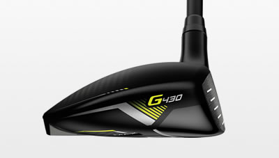 Toe view of G430 MAX fairway
