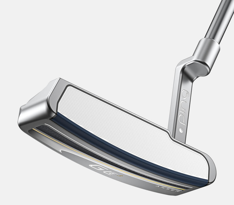 Face view of G Le3 Anser putter