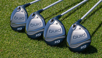 G Le3 fairway woods on grass