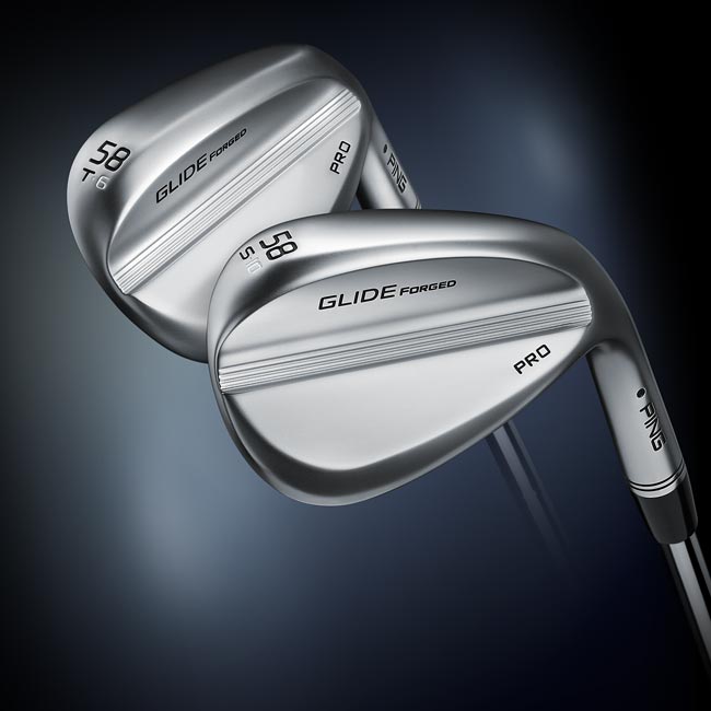 cavity view of Glide Forged Pro wedge