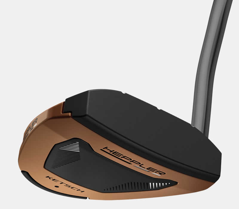 face view of heppler ketsch putter