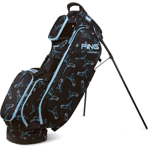 Image of Hoofer Carry Bag Black Blue Mr. Ping