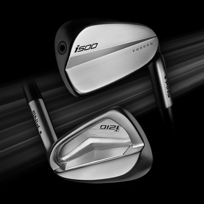 Cavity view of i210 and i500 irons