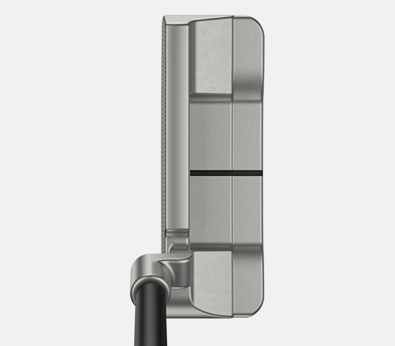 Address view of 2024 Anser D putter