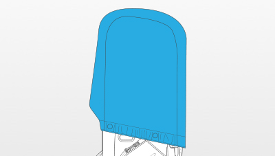 Tech tile image of the PING Prodi G Rain hood