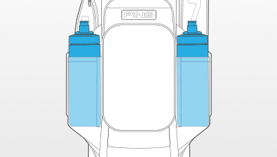 Image of Ping Bag Hoofer Tour Magnetic Water Bottle Pockets