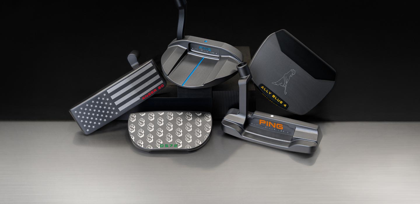 Assortment of customized PLD Milled Plus putters