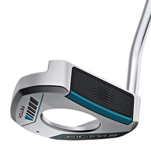 face view of Sigma 2 Fetch putter