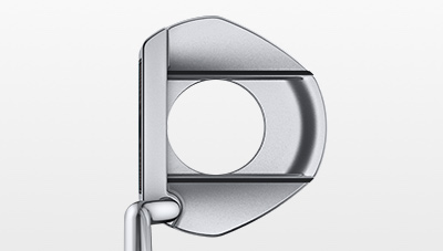 address view of Sigma 2 Fetch Platinum putter