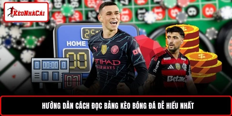 Hướng dẫn cách đọc bảng kèo bóng đá dễ hiểu nhất